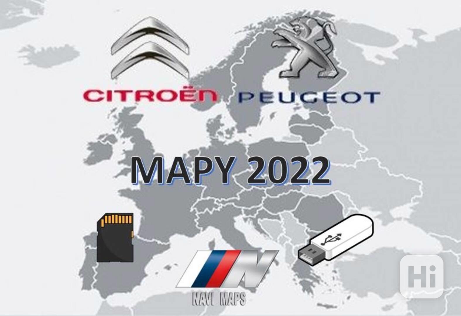 Mapy Peugeot Citroen 2022/2023 SD karta / USB klíč / CD - foto 1