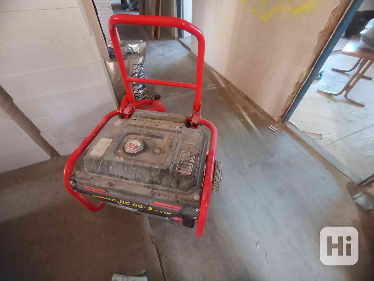 Elektrocentrála třífázová Garant BC 60-3 6.0 kW 16.000,- Kč - foto 1