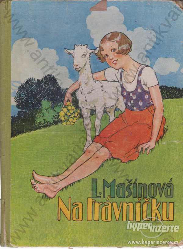 Na trávníčku L. Mašínová ilustr: Josef Wenig 1931 - foto 1