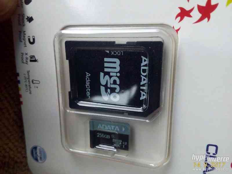 Značková mikro SD karta 256GB - foto 2