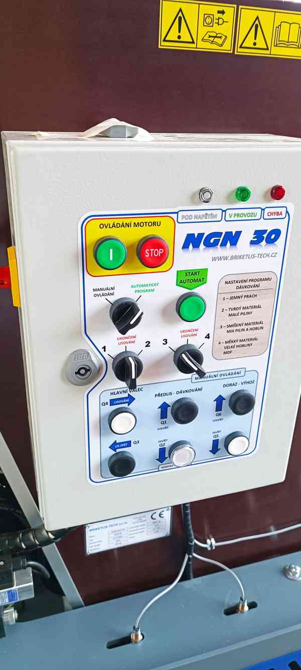 Briketovací lis NGN30 - nový - foto 6
