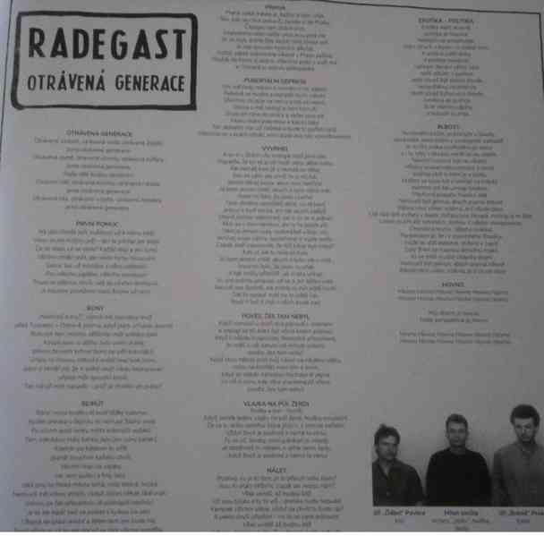 Radegast – Otrávená Generace  (LP Green) - foto 3