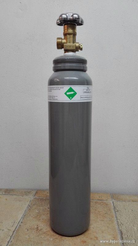 NOVÁ tlaková lahev CO2 2 kg G3/4 PLNÁ+ZÁRUKA 2 ROKY - foto 1