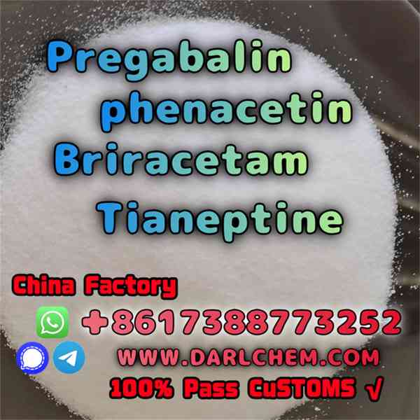pregabalin Briracetam Tianeptine raw Powder 148553-50-8 Hot - foto 4