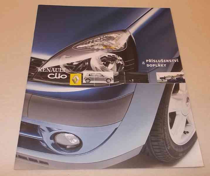 Renault CLIO 2 facelift - prospekt doplňků na přání  # - foto 1