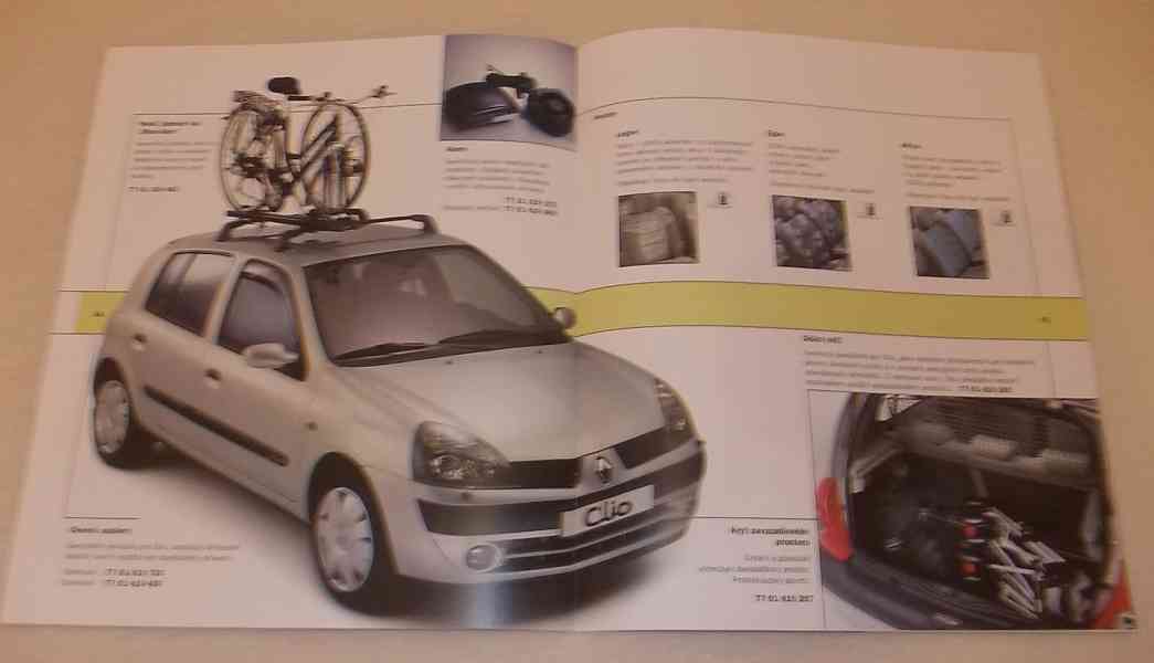 Renault CLIO 2 facelift - prospekt doplňků na přání  # - foto 4