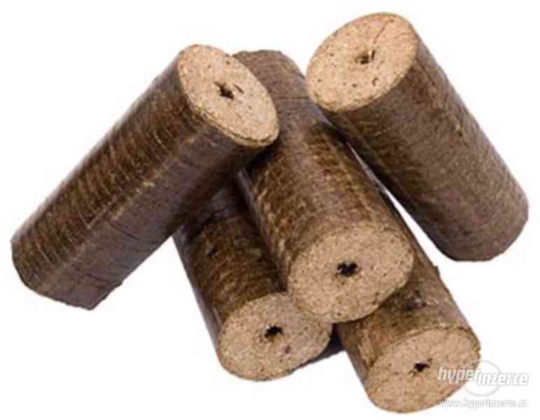 Dřevěné brikety (paleta) - foto 1