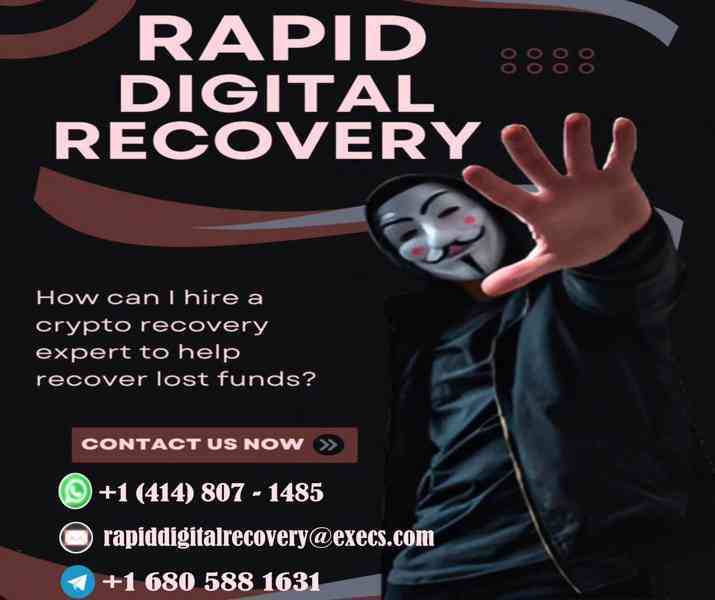 STEP TO RECLAIM YOUR LOST CRYPTO-HIRE RAPID DIGITAL RECOVERY - foto 2