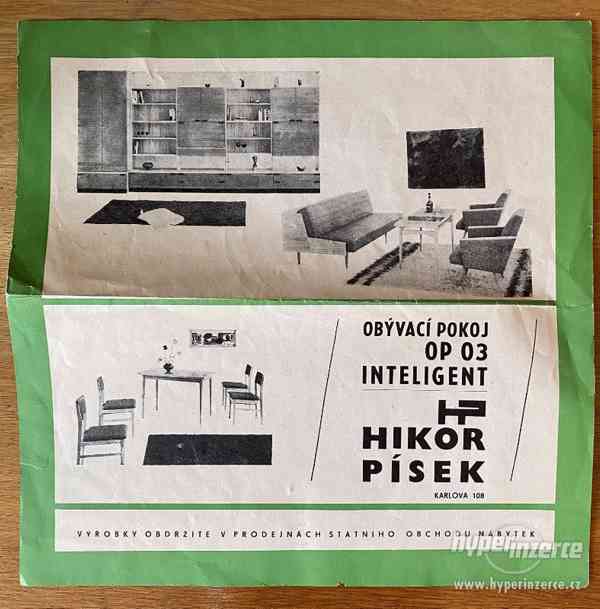 Dřevěná vintage obývací stěna OP03 inteligent od Hikor Písek - foto 2