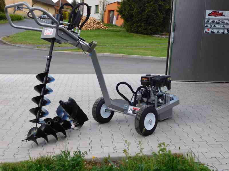 Jansen PB-100 Hydraulická benzínová vrtačka - foto 5