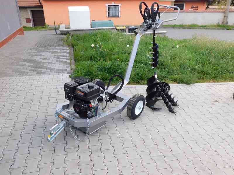 Jansen PB-100 Hydraulická benzínová vrtačka - foto 4