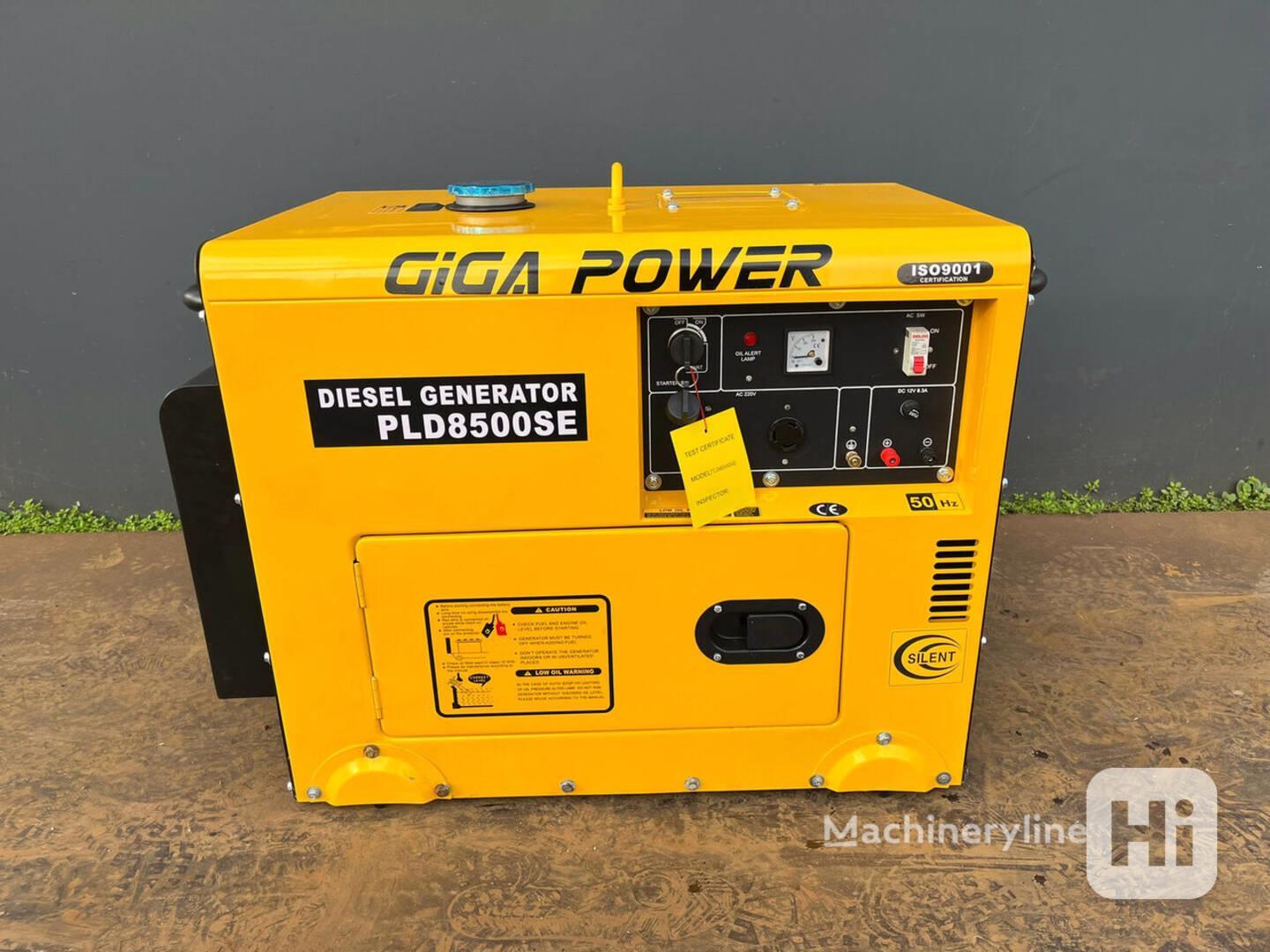 New silent diesel generator Giga Power PLD8500SE 8 kVA - foto 1