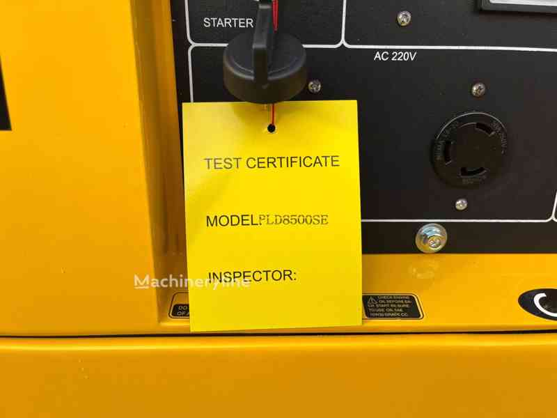 New silent diesel generator Giga Power PLD8500SE 8 kVA - foto 5