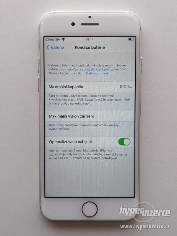 iPhone 7 256GB stříbrný, baterie 100% záruka 6 měsícu - foto 4