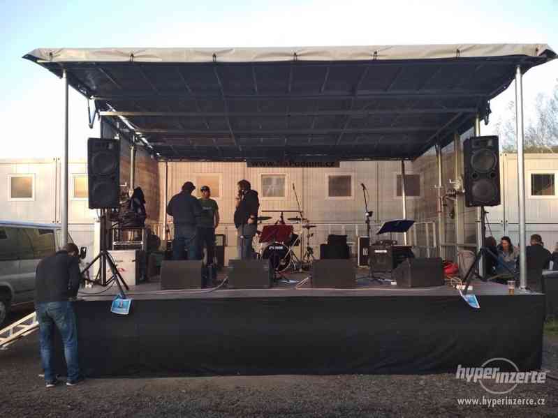 Pódium, podium, stage, 6x6m 6x4m - foto 1