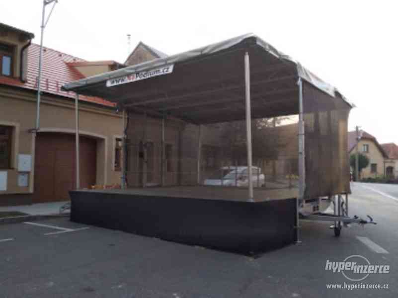 Pódium, podium, stage, 6x6m 6x4m - foto 8