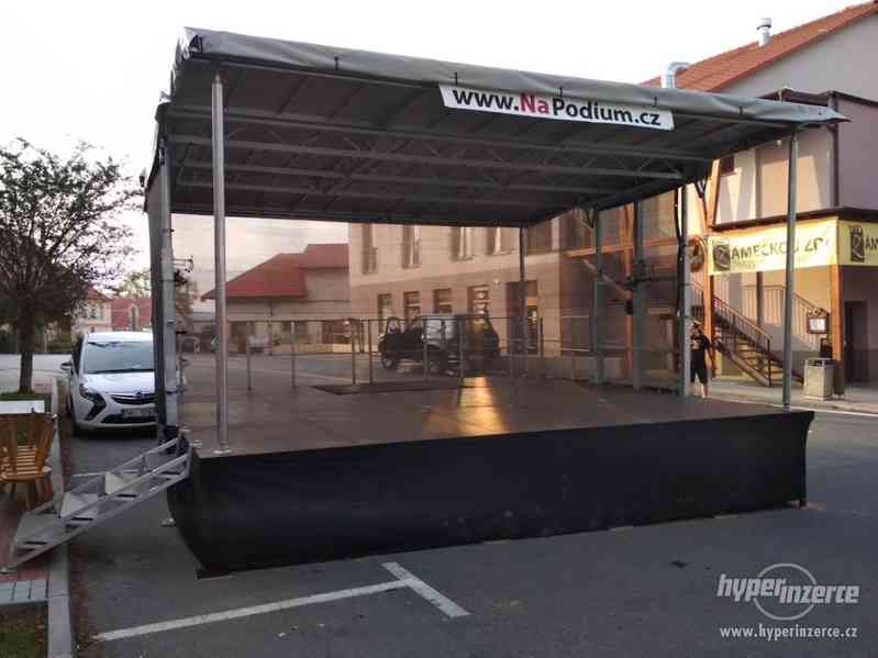 Pódium, podium, stage, 6x6m 6x4m - foto 9