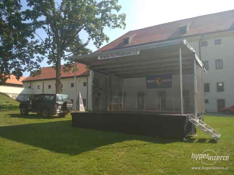 Pódium, podium, stage, 6x6m 6x4m - foto 10