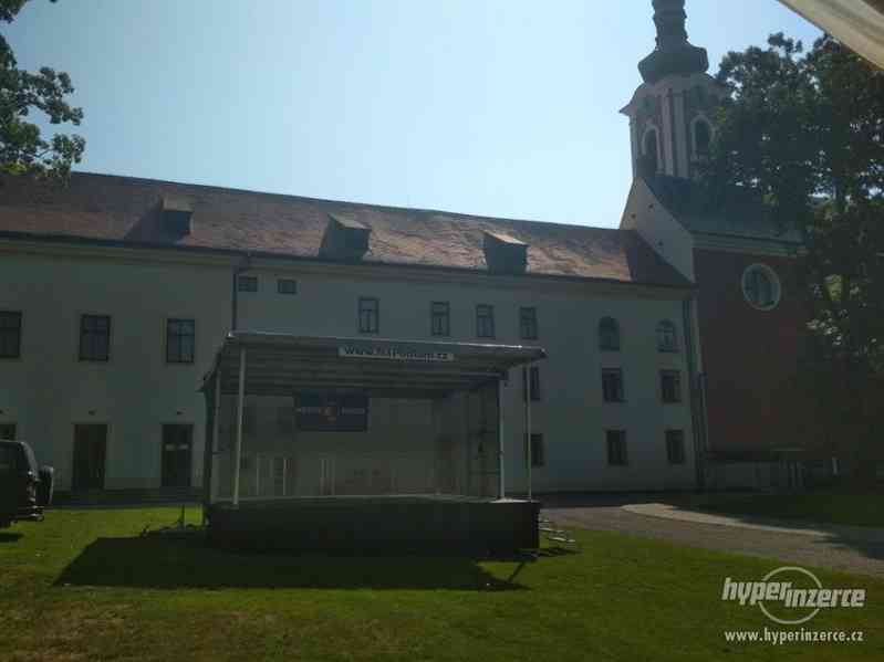 Pódium, podium, stage, 6x6m 6x4m - foto 11