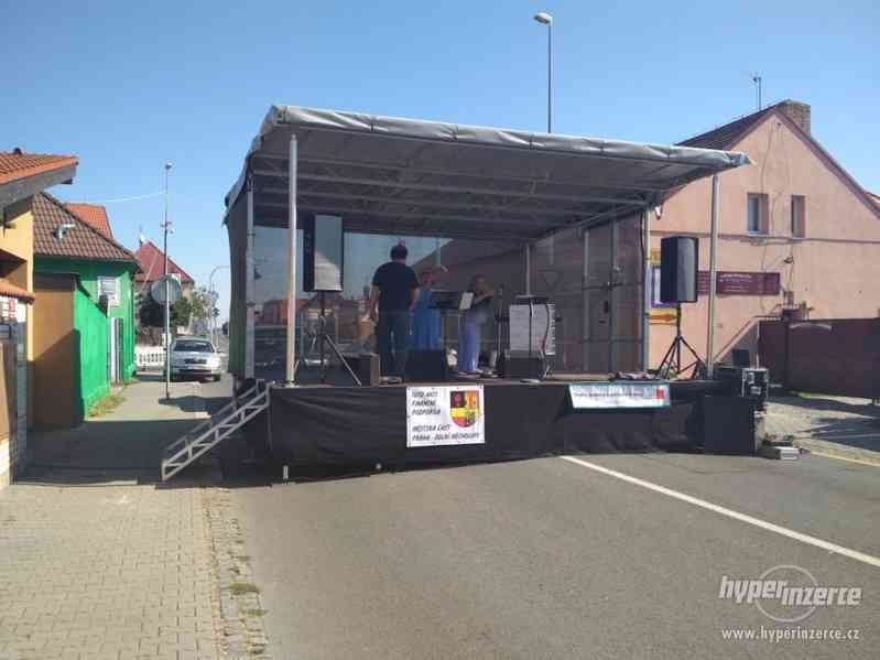 Pódium, podium, stage, 6x6m 6x4m - foto 12