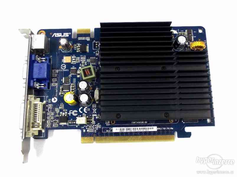 Grafická karta ASUS GEFORCE 8500GT (EN8500GT SILENT MG/HTP/5 - bazar ...
