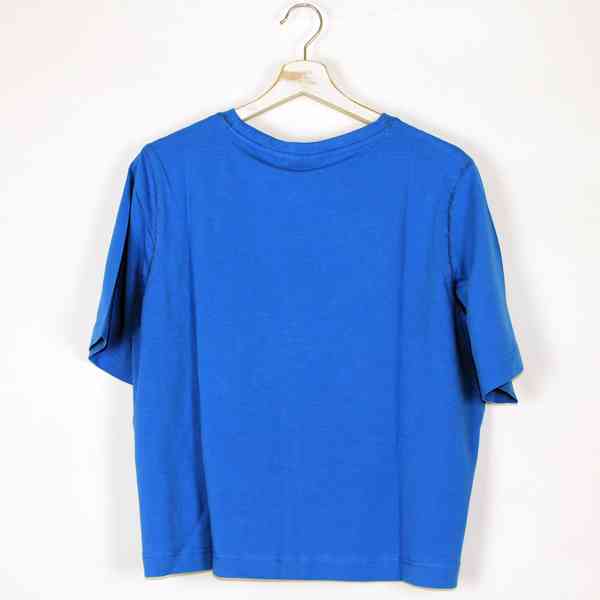 Weekday - Dámské basic tričko modré barvy Trish Velikost: M - foto 9