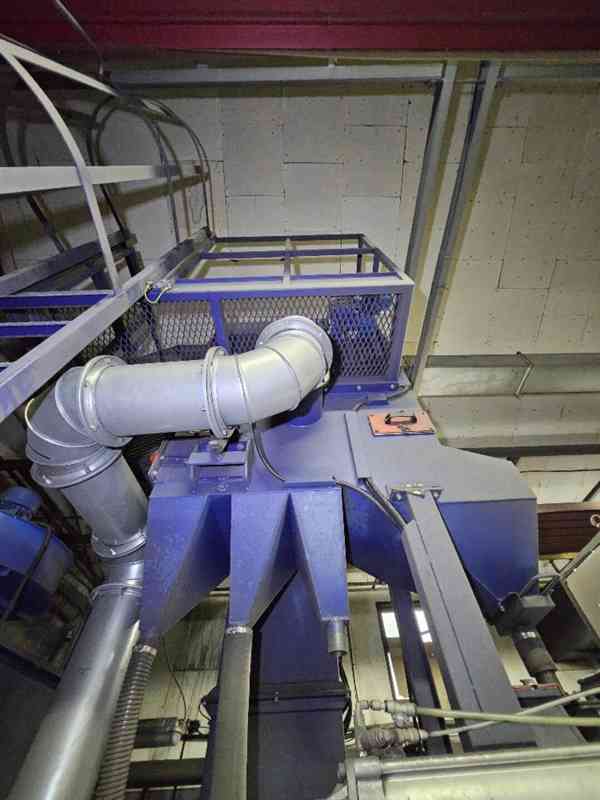 Bubnový tryskač s gumovým pásem a magnetickýnm separátorem. - foto 13