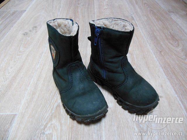 zimní boty / botičky s kožíškem - foto 2