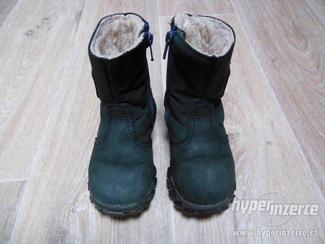 zimní boty / botičky s kožíškem - foto 3