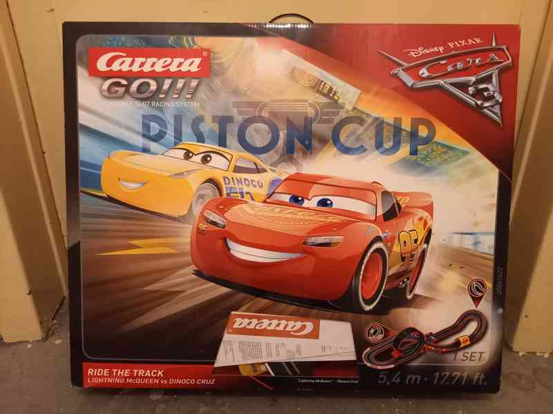 Autodráha Carrera Go!!! - Cars 3 - Piston Cup - foto 1