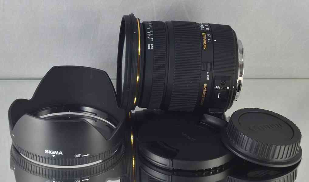 pro Canon - Sigma DC 17-50mm 1:2.8 EX OS HSM APS-C - foto 4