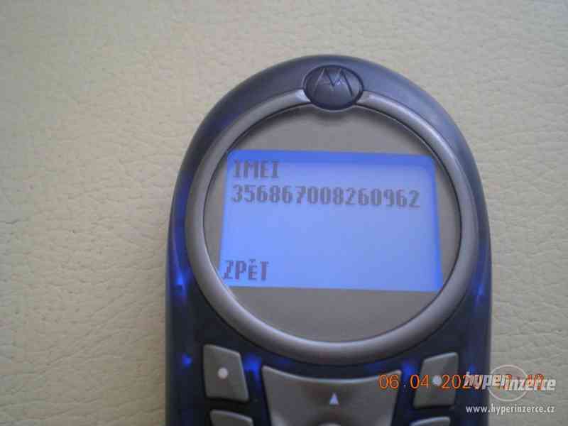 Motorola C115 - plně funkční mobilní telefon - foto 4