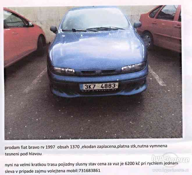 Prodám FIAT BRAVO - foto 1