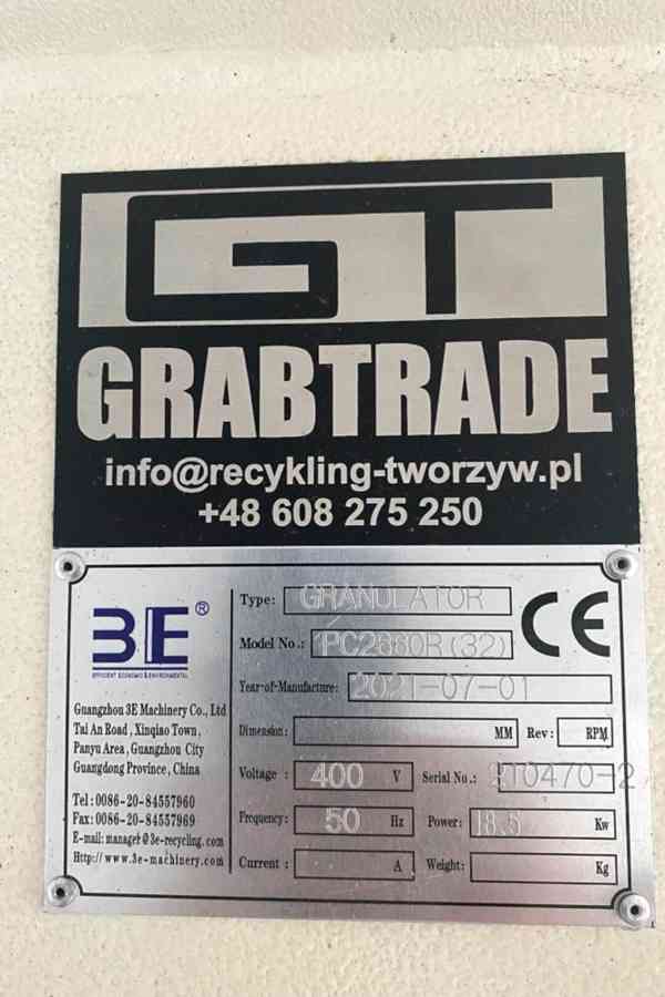 Kompletní drtící linka PC/ABS - foto 3