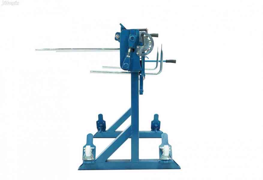 Ohýbačka plechu ZGR 1400/2/145°/K s transportními kolečky - foto 6