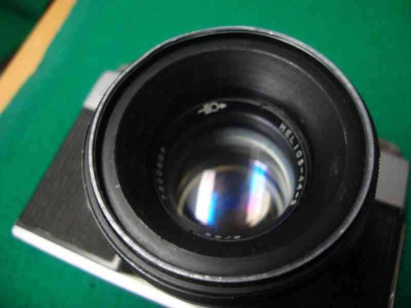 Foto fotoaparát Zenit-E objektiv HELIOS 44-2 2/58MM pouzdro - foto 12