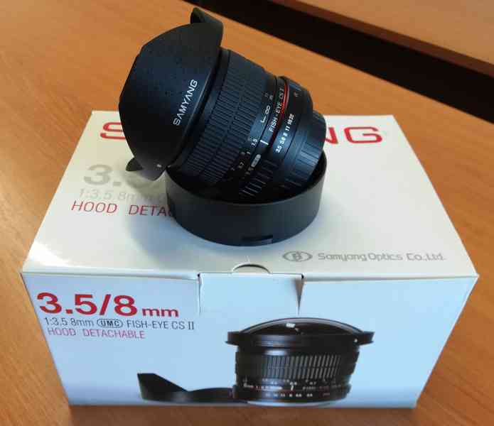 Samyang 8mm F/3.5 UMC Fish-Eye CS II (rybí oko) pro Sony A - foto 1