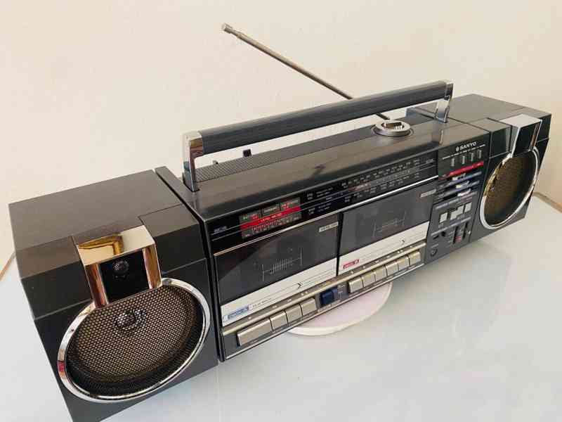 Radiomagnetofon Sanyo M-W22LU, rok 1985 - foto 16