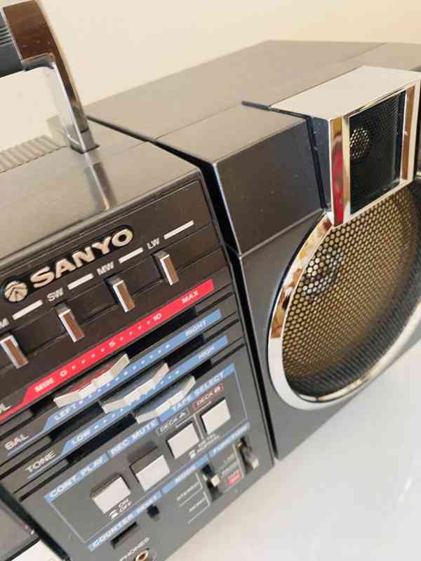 Radiomagnetofon Sanyo M-W22LU, rok 1985 - foto 12