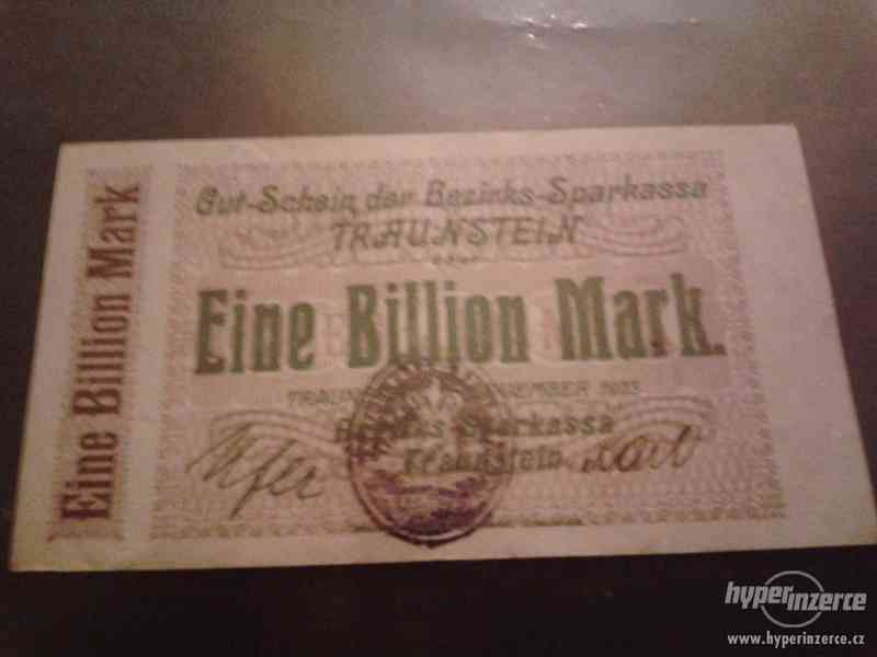 Predam 1 Billion Mark 1923 UNC - foto 1