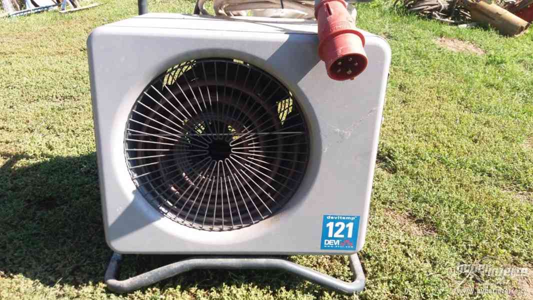 Teplovzdušný ventilátor - foto 1
