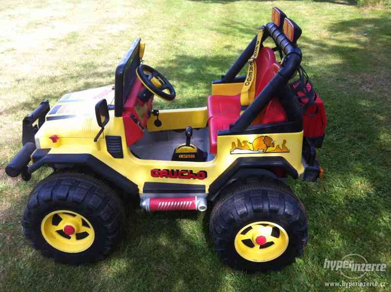 Elektrický jeep Peg Perego - foto 7