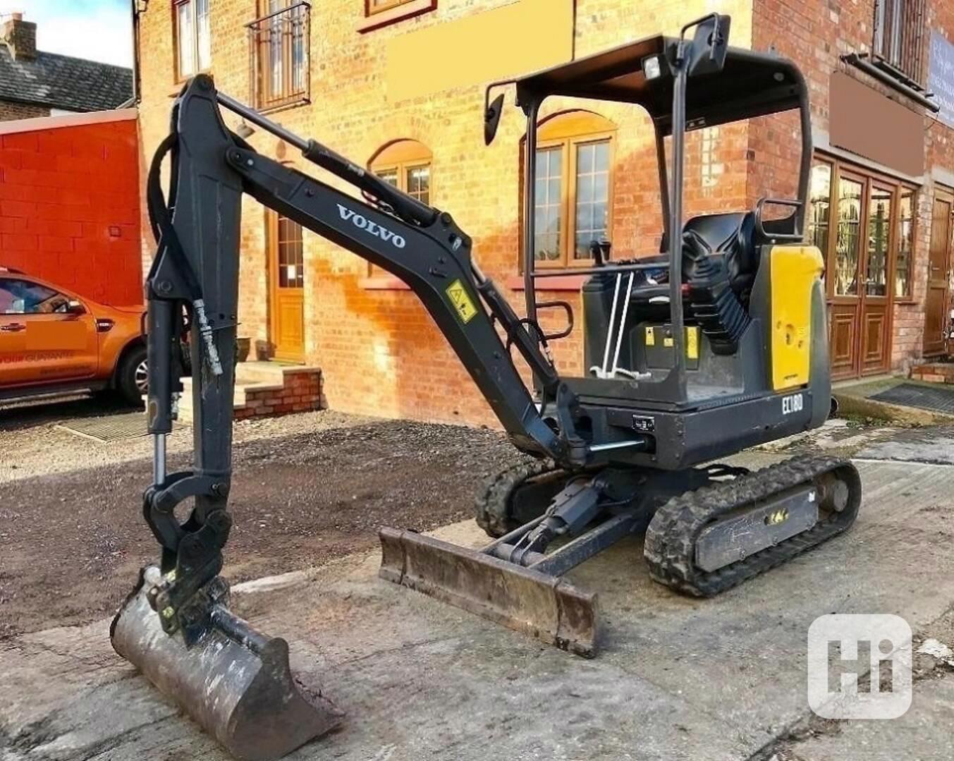 Minibagr Volvo EC-I8CD - plně funkční - foto 1
