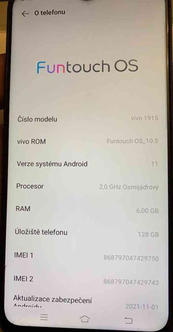 Vivo Y19 (magnetická černá, 6 GB/128 GB). - foto 3