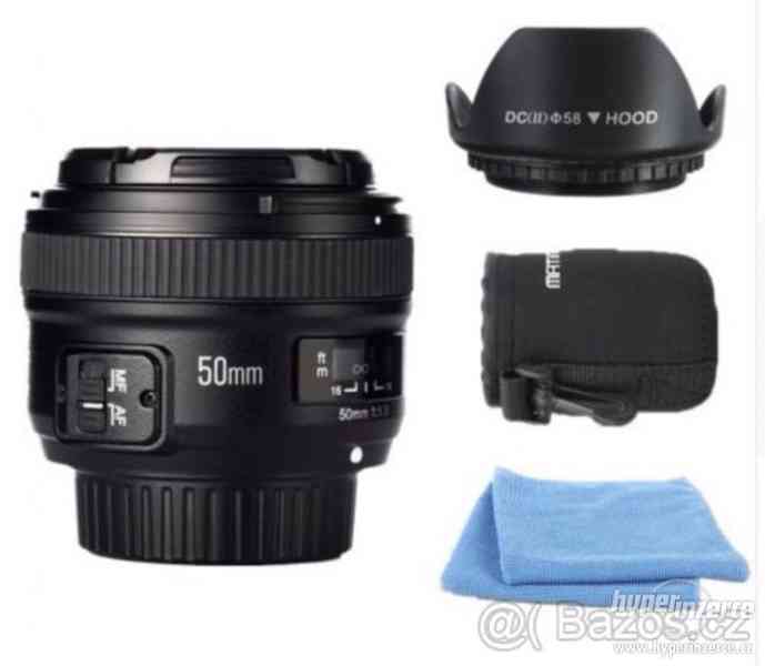 Prodám nový objektív pro Nikon 50mm f/1.8 AF - foto 1