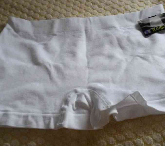 Dámské stahovací kalhotky bílé - foto 2