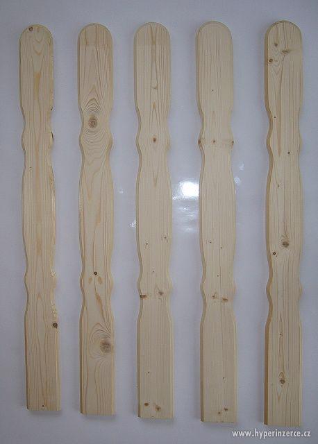 plotovky dřevěné z masivního dřeva smrk - foto 1