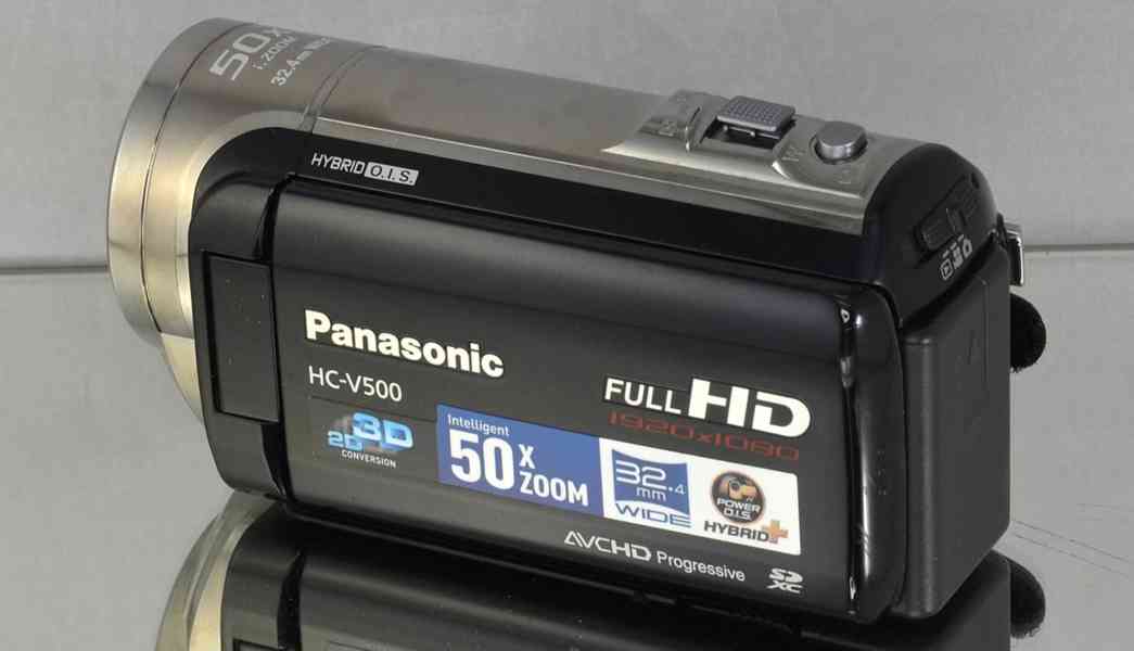 videokamera Panasonic HC-V500 50xinteligentní zoom - foto 2