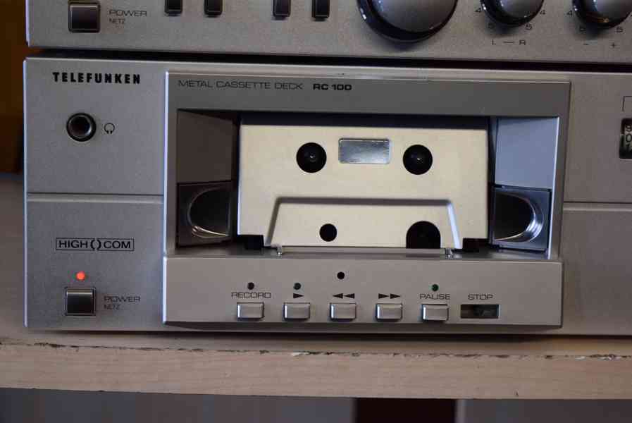 TELEFUNKEN RA 100 VYBORNÁ STEREO SESTAVA VĚŽ 2 !! - foto 4