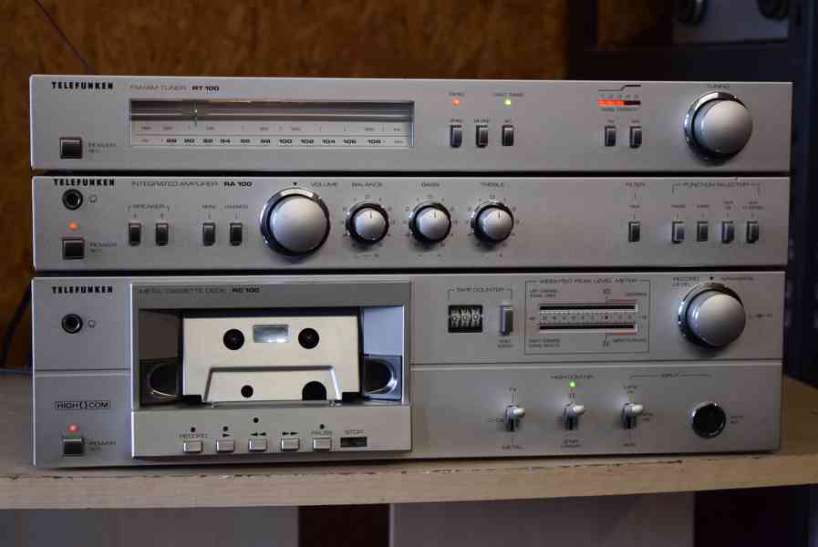 TELEFUNKEN RA 100 VYBORNÁ STEREO SESTAVA VĚŽ 2 !! - foto 1